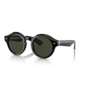 Sole Zonnebril Oliver Peoples , Black , Unisex