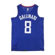 Basketbal Swingman Jersey Danilo Gallinari Edition Nike , Blue , Heren