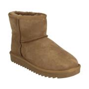 Beige Enkellaarsjes voor Dames ara , Beige , Dames