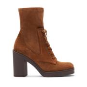 Everitt 80 Bootie Stuart Weitzman , Brown , Dames