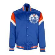 Edmonton Oilers Bomberjack NHL Team Mitchell & Ness , Blue , Heren