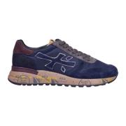 Blauwe Mick Model Sneakers Premiata , Blue , Heren