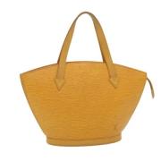 Pre-owned Leather louis-vuitton-bags Louis Vuitton Vintage , Yellow , ...