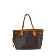 Pre-owned Canvas louis-vuitton-bags Louis Vuitton Vintage , Brown , Da...