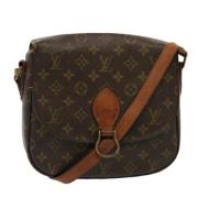 Pre-owned Canvas louis-vuitton-bags Louis Vuitton Vintage , Brown , Da...