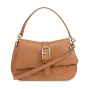 Schoudertas Flow Medium Furla , Brown , Dames