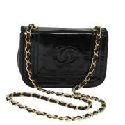 Pre-owned Fabric chanel-bags Chanel Vintage , Black , Dames