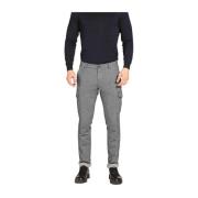 Cargo broek in donkerblauw katoenblend met slim fit Mason's , Blue , H...