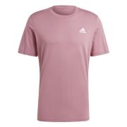 T-shirt Adidas , Pink , Heren