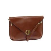 Pre-owned Leather dior-bags Dior Vintage , Brown , Dames