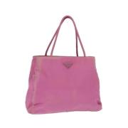 Pre-owned Nylon prada-bags Prada Vintage , Pink , Dames