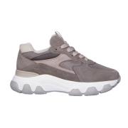 Casual Sneakers voor Mannen en Vrouwen Hogan , Gray , Dames