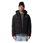 Zwarte Heren Winterjas met Capuchon Quotrell , Black , Heren