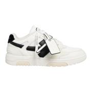 Smalle Veterschoenen Effen Patroon Off White , White , Heren