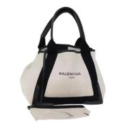 Pre-owned Canvas balenciaga-bags Balenciaga Vintage , White , Dames