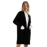 Gebreide Cardigan Sweater Kangra , Black , Dames