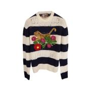 Pre-owned Wool tops Gucci Vintage , Multicolor , Dames