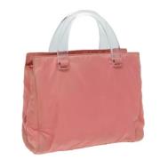 Pre-owned Nylon handbags Prada Vintage , Pink , Dames