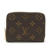 Pre-owned Canvas wallets Louis Vuitton Vintage , Brown , Dames