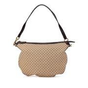 Pre-owned Canvas totes Gucci Vintage , Beige , Dames