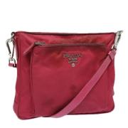 Pre-owned Nylon prada-bags Prada Vintage , Red , Dames