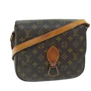 Pre-owned Canvas louis-vuitton-bags Louis Vuitton Vintage , Brown , Da...