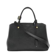 Pre-owned Leather louis-vuitton-bags Louis Vuitton Vintage , Black , D...