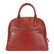 Pre-owned Leather handbags Salvatore Ferragamo Pre-owned , Red , Dames