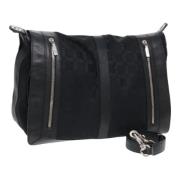 Pre-owned Canvas shoulder-bags Versace Pre-owned , Black , Dames