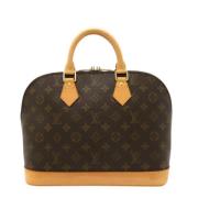 Pre-owned Canvas louis-vuitton-bags Louis Vuitton Vintage , Brown , Da...