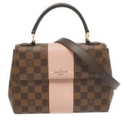 Pre-owned Coated canvas handbags Louis Vuitton Vintage , Brown , Dames