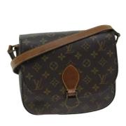 Pre-owned Canvas louis-vuitton-bags Louis Vuitton Vintage , Brown , Da...