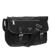 Pre-owned Nylon prada-bags Prada Vintage , Black , Dames