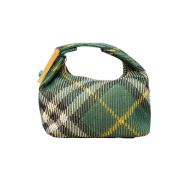 Pre-owned Fabric handbags Burberry Vintage , Green , Dames