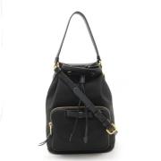 Pre-owned Canvas prada-bags Prada Vintage , Black , Dames