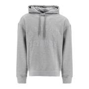 Geborduurde varsity-stijl hoodie Maison Kitsuné , Gray , Heren