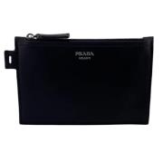 Pre-owned Leather prada-bags Prada Vintage , Black , Dames