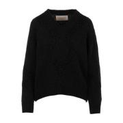 Stijlvolle Sweaters Collectie Circus Hotel , Black , Dames