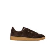 Bruin Suède Modieuze Sneakers PS By Paul Smith , Brown , Heren