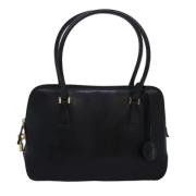 Pre-owned Leather handbags Salvatore Ferragamo Pre-owned , Black , Dam...