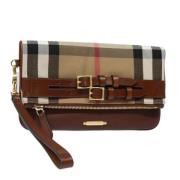 Pre-owned Canvas clutches Burberry Vintage , Multicolor , Dames