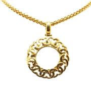 Pre-owned Metal chanel-jewelry Chanel Vintage , Yellow , Dames