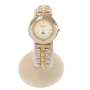 Pre-owned Fabric watches Burberry Vintage , Yellow , Dames