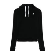 Dameskleding Sweatshirts Zwart Aw24 Ralph Lauren , Black , Dames