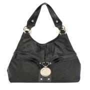 Pre-owned Nylon handbags Versace Pre-owned , Black , Dames