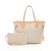 Pre-owned Leather louis-vuitton-bags Louis Vuitton Vintage , White , D...