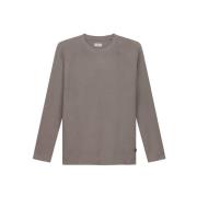 Njord Crew Pullover Dstrezzed , Brown , Heren