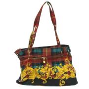 Pre-owned Cotton shoulder-bags Versace Pre-owned , Multicolor , Dames