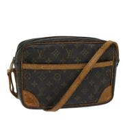 Pre-owned Canvas louis-vuitton-bags Louis Vuitton Vintage , Brown , Da...