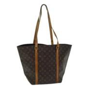 Pre-owned Canvas louis-vuitton-bags Louis Vuitton Vintage , Brown , Da...